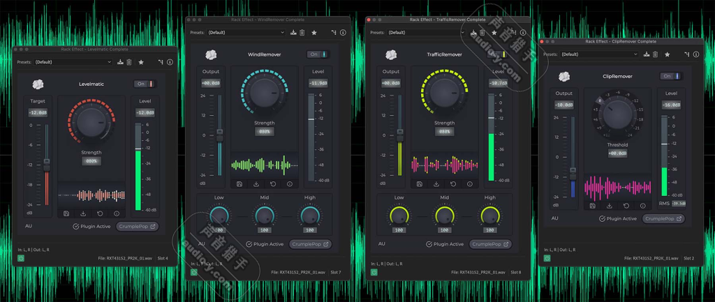 AI智能音频修复效果器!BorisFX CrumplePop Pro 2025.0.8 WIN&MAC | 声音猎手