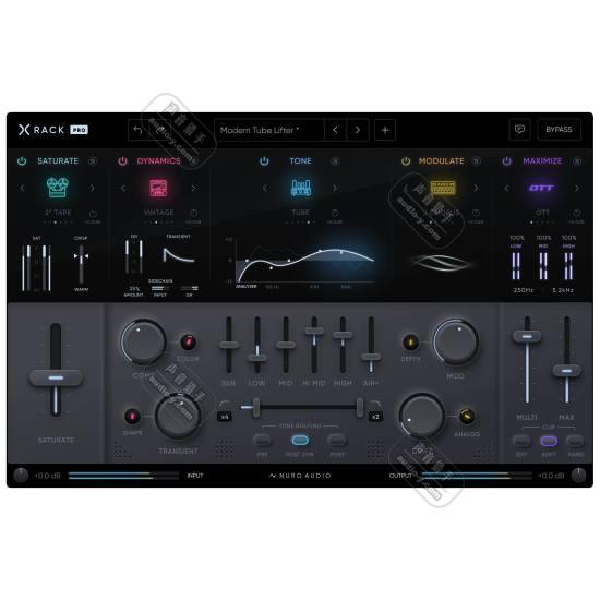 最新零延迟智能混音效果器!Nuro Audio Xrack Pro v1.0.2 WIN&MAC(新增WIN版) | 声音猎手