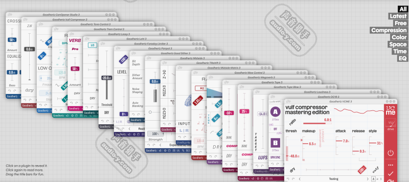格莱美制作人御用混音插件!Goodhertz All Plugins Bundle v3.11.0 WIN&MAC(支持中英文切换,附安装教程) | 声音猎手