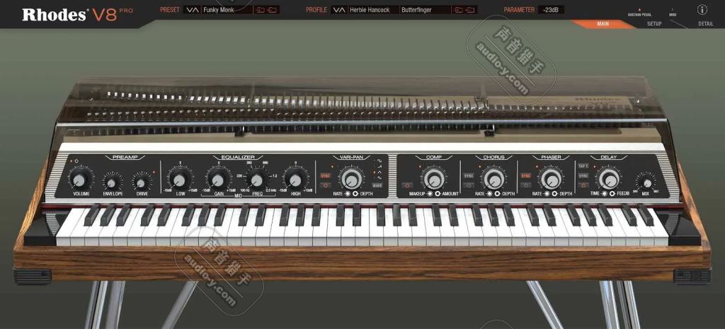 经典复刻MK8电钢琴音源!Rhodes V8 Pro v1.1.3 WIN版 | 声音猎手