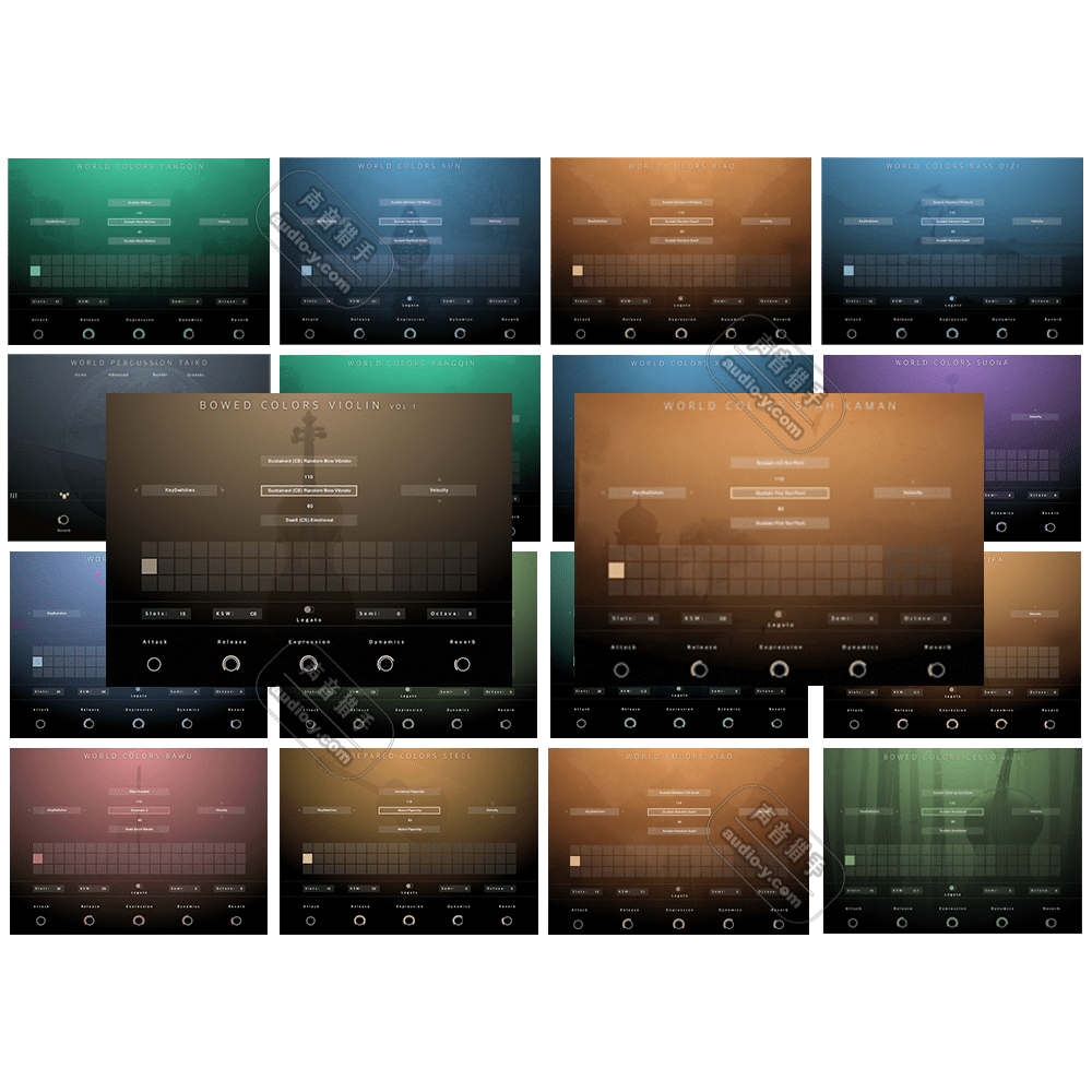 中国民乐康泰克音源合集!Evolution Series World 民族乐器21套合集! | 声音猎手