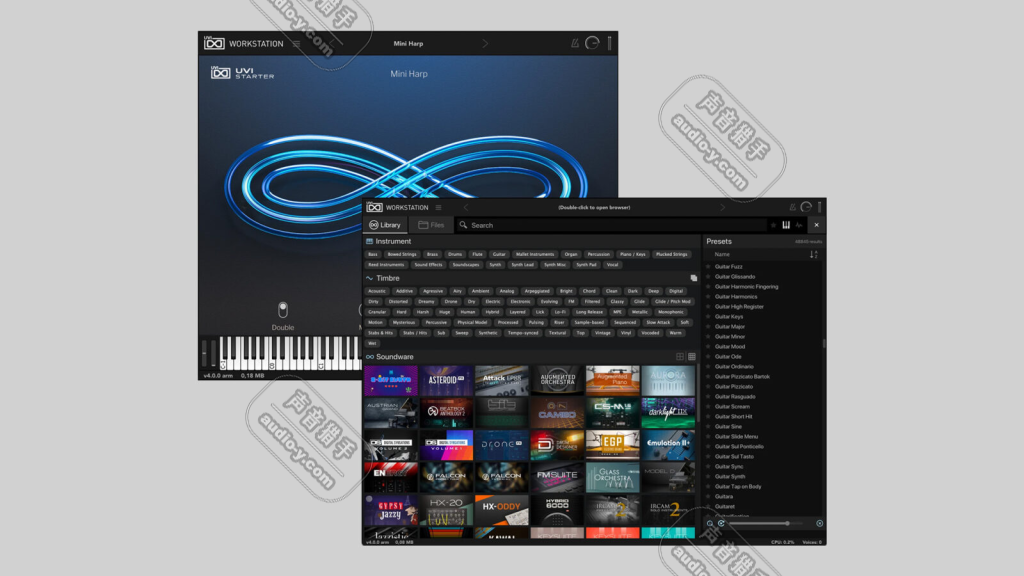 最新猎鹰工作站版第四代!UVI Workstation v4.0.0 WIN版 | 声音猎手