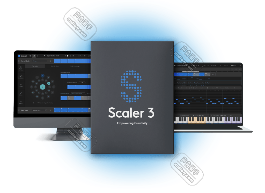全新写歌编曲和弦助手第三代!Scaler Music Scaler 3 v3.0.0 WIN&MAC(附安装教程) | 声音猎手