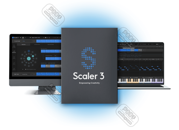 全新写歌编曲和弦助手第三代！Scaler Music Scaler 3 v3.0.0 WIN&MAC（附安装教程） | 声音猎手