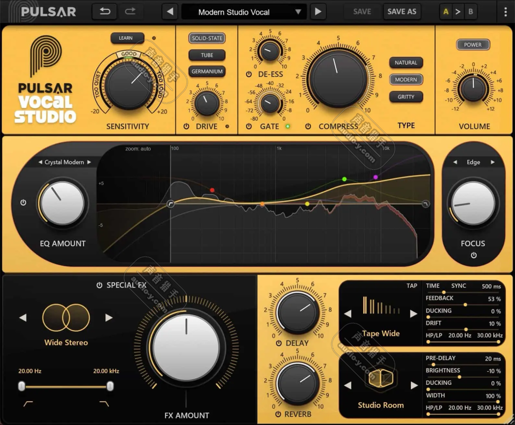 全能人声混音插件!Pulsar Audio Vocal Studio v1.0.16 WIN&MAC | 声音猎手