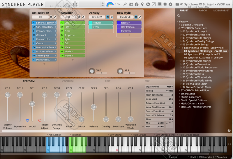 维也纳管弦乐采样器!VSL Vienna Synchron Player v1.3.2652 WIN版(2025.12.02新增VC++ 2026版运行库) | 声音猎手