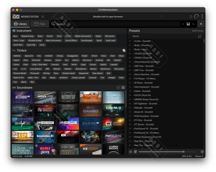 猎鹰采样器工作站版！UVI Workstation v4.0.3 WIN版 | 声音猎手