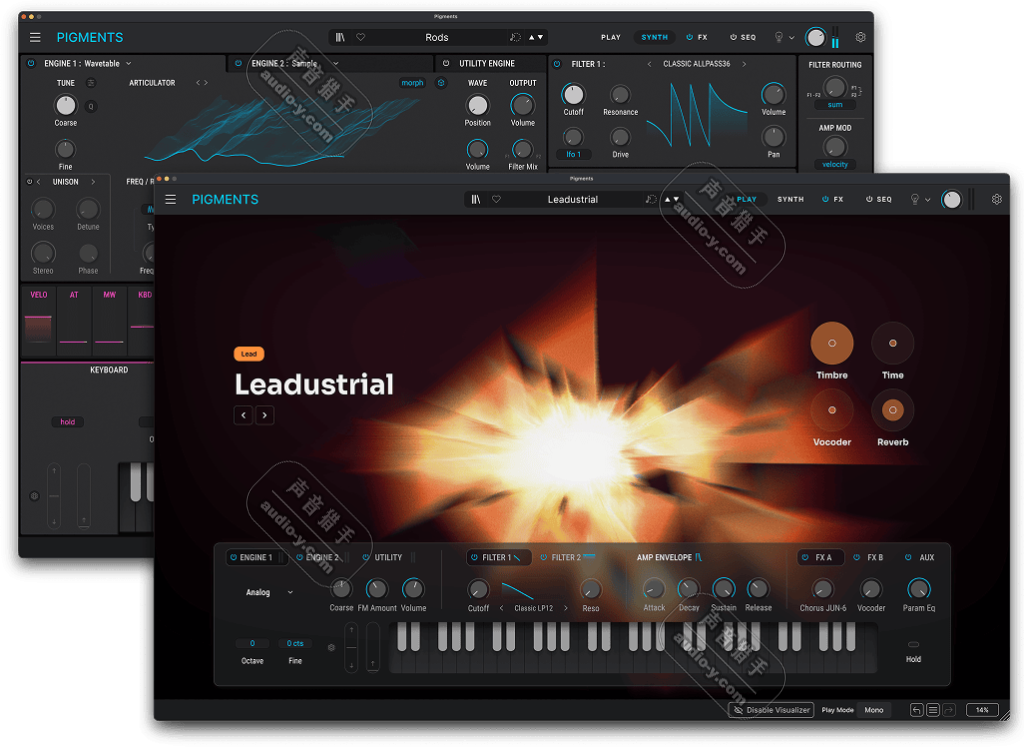 创新颜料合成器音源！Arturia Pigments 7 v7.0.0 WIN&MAC | 声音猎手