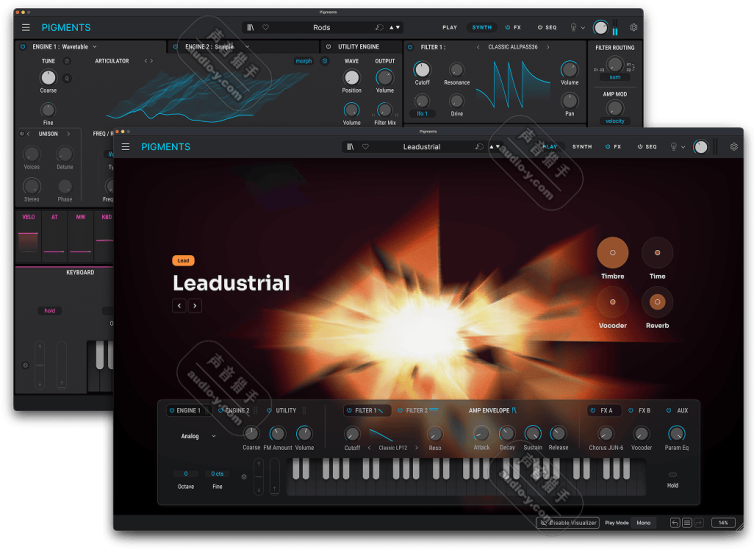 创新颜料合成器音源！Arturia Pigments 7 v7.0.0 WIN&MAC | 声音猎手