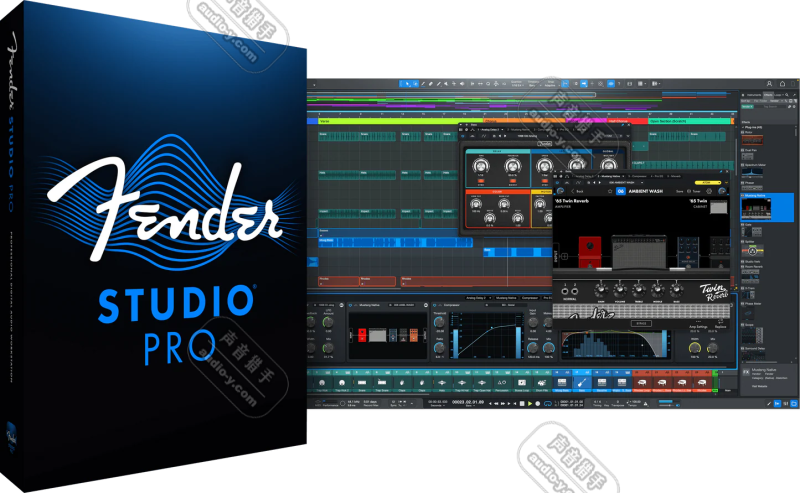 最新Studio One 8发布!Fender Studio Pro 8 v8.0.2 WIN版(2026.03.11新增8.0.2,附带安装教程) | 声音猎手
