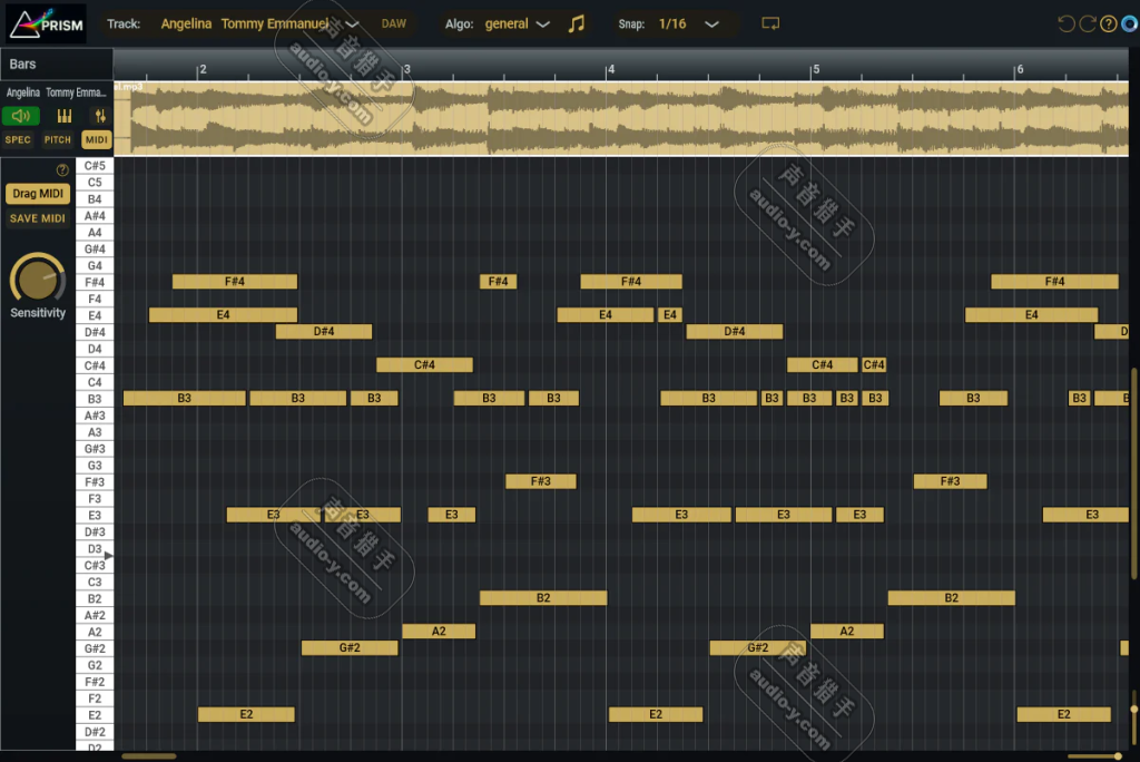 最强音频转MIDI插件!Aurally Sound Prism v1.1.01 WIN&MAC(含独家MAC激活版本) | 声音猎手