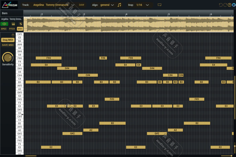 最强音频转MIDI插件！Aurally Sound Prism v1.1.01 WIN&MAC（含独家MAC激活版本） | 声音猎手