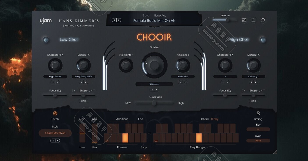 好莱坞史诗合唱音源！UJAM Symphonic Elements CHOOIR v1.3.0 WIN&MAC