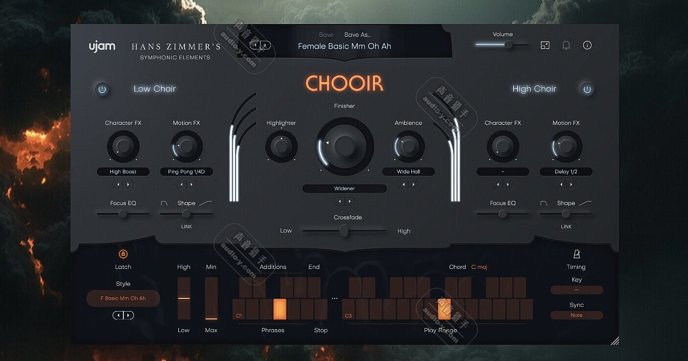 好莱坞史诗合唱音源！UJAM Symphonic Elements CHOOIR v1.3.0 WIN&MAC