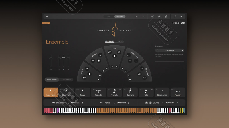 自适应智能华丽弦乐音源！ProjectSAM Lineage Strings v1.0.1 KONTAKT | 声音猎手